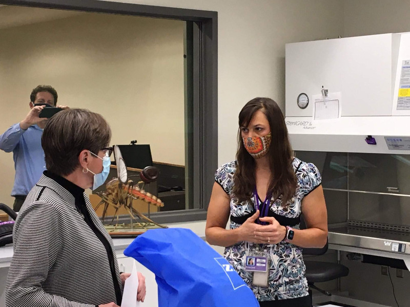 Kansas State Veterinary Diagnostic Laboratory leads Manhattan’s fight